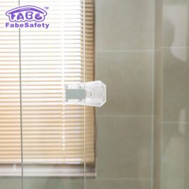 PC TPR Sliding Door Locks Baby Safety Proof Latches for Kids Child-Friendly Home Security Measures Baby Supplies