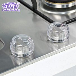 Clear Childproof Kitchen Oven Button Guard Protective Baby Stove Knobs Cover for Infant Care Baby Safety Infant Protection