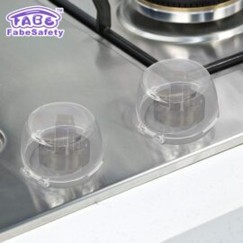 Free Sample Child Kitchen Guard Durable Oven Stove Knob Covers with Baby Proofing Protection Lock